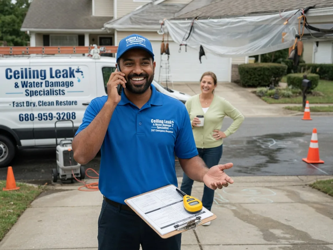 Ceiling Leak Cleanup Excelsior Springs, MO FAQs